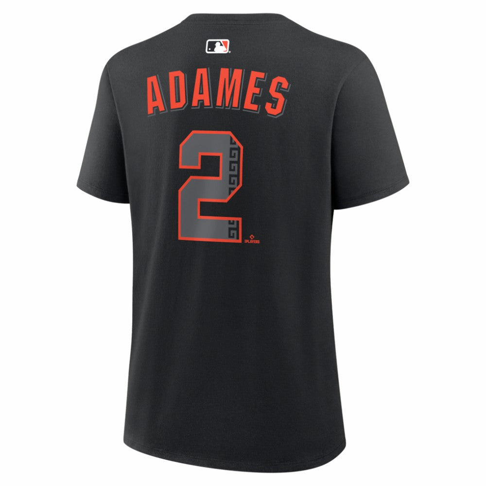 Willy Adames San Francisco Giants Nike Women's Alternate Name & Number T-Shirt Sale