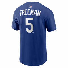 Freddie Freeman Los Angeles Dodgers Nike Alternate Name & Number T-Shirt Sale