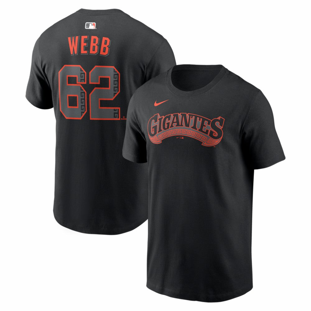Logan Webb San Francisco Giants Nike Alternate Name & Number T-Shirt for sale