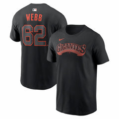 Logan Webb San Francisco Giants Nike Alternate Name & Number T-Shirt for sale