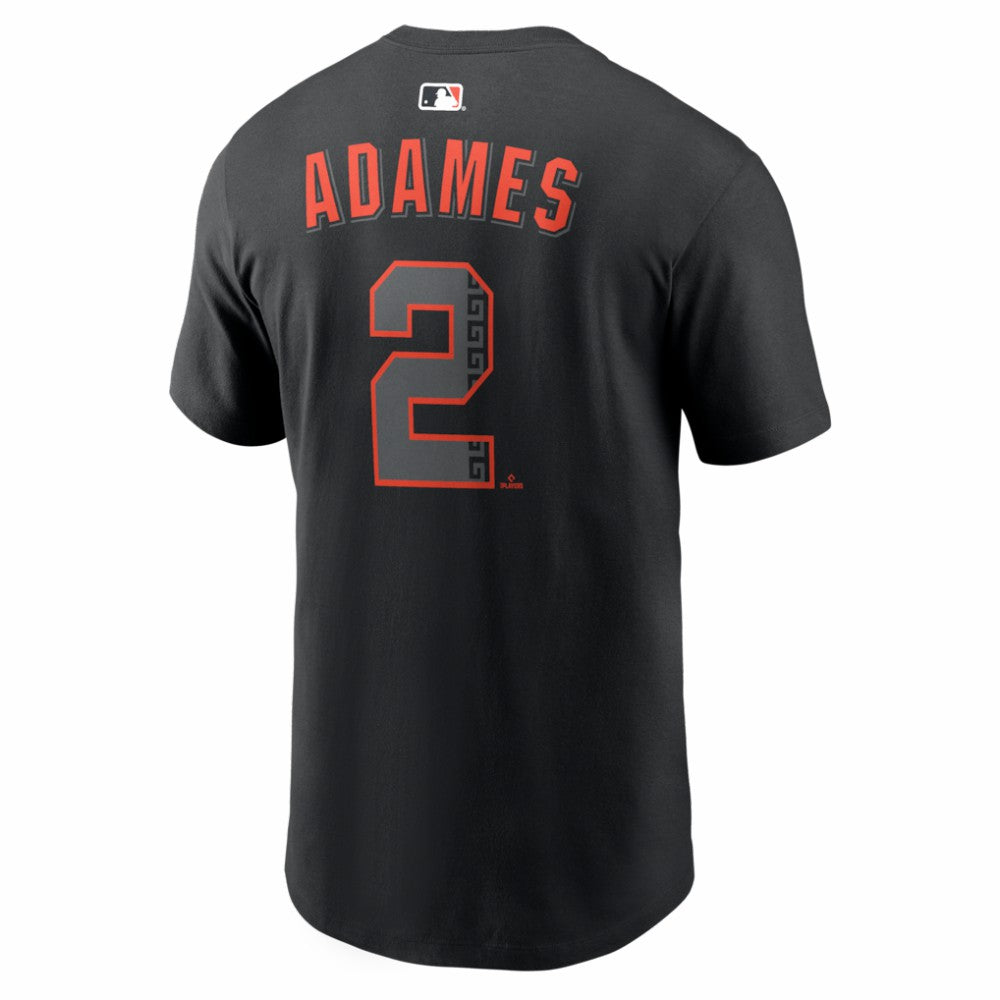 Willy Adames San Francisco Giants Nike Alternate Name & Number T-Shirt Near Me