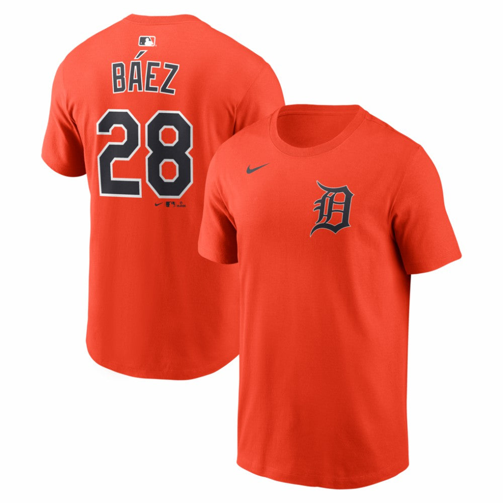 Javier Báez Detroit Tigers Nike Name & Number T-Shirt Lifestyle