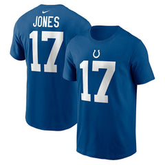 Daniel Jones Indianapolis Colts Name & Number T-Shirt Royal - Nike