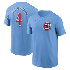 Pete Crow-Armstrong Chicago Cubs Nike Fuse Name & Number T-Shirt Clearance