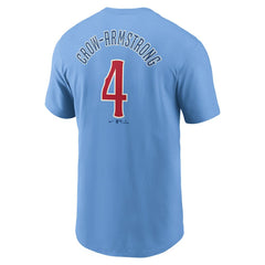 Pete Crow-Armstrong Chicago Cubs Nike Fuse Name & Number T-Shirt Clearance