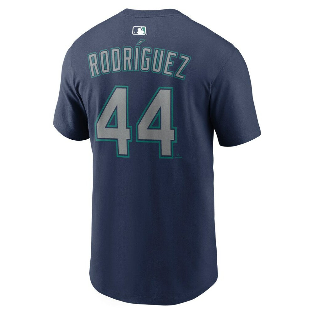 Julio Rodríguez Seattle Mariners Nike 50th Season Name & Number T-Shirt Lifestyle