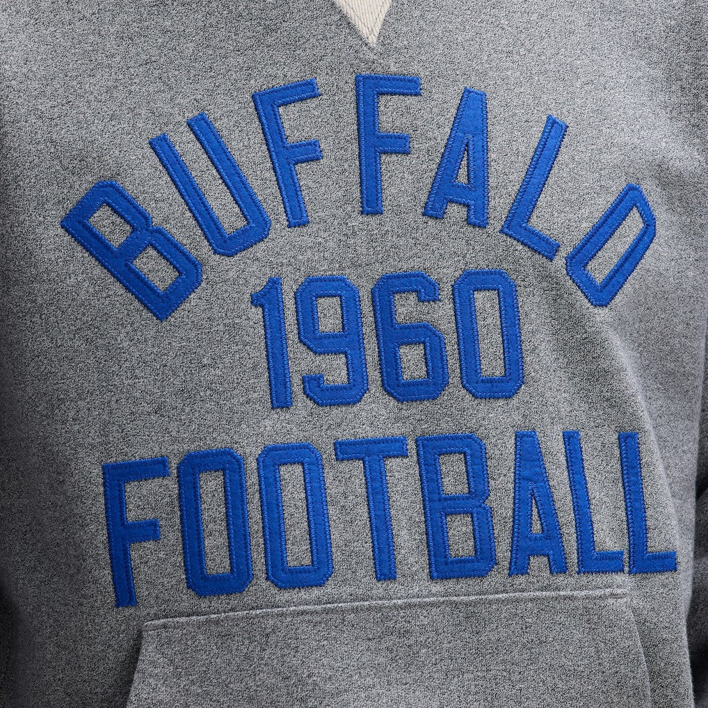 Buffalo Bills IconicFleece Pocket Sweatshirt Athletic Heather Gray - Fanatics