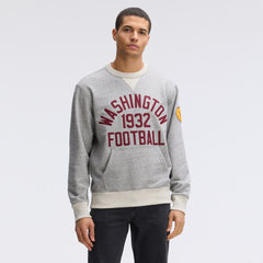 Washington Commanders IconicFleece Pocket Sweatshirt Heather Gray - Fanatics