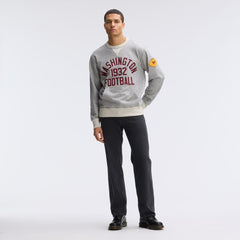 Washington Commanders IconicFleece Pocket Sweatshirt Heather Gray - Fanatics