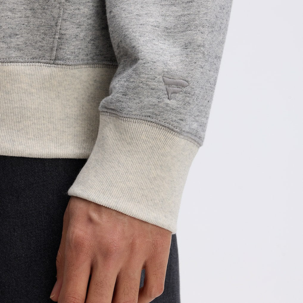 Washington Commanders IconicFleece Pocket Sweatshirt Heather Gray - Fanatics