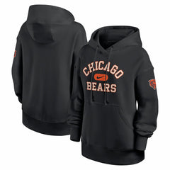 Chicago Bears Women's Oversized Legacy Phoenix Hoodie Black - Nike