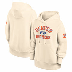 Denver Broncos Women's Oversized Legacy Phoenix Hoodie Natural - Nike