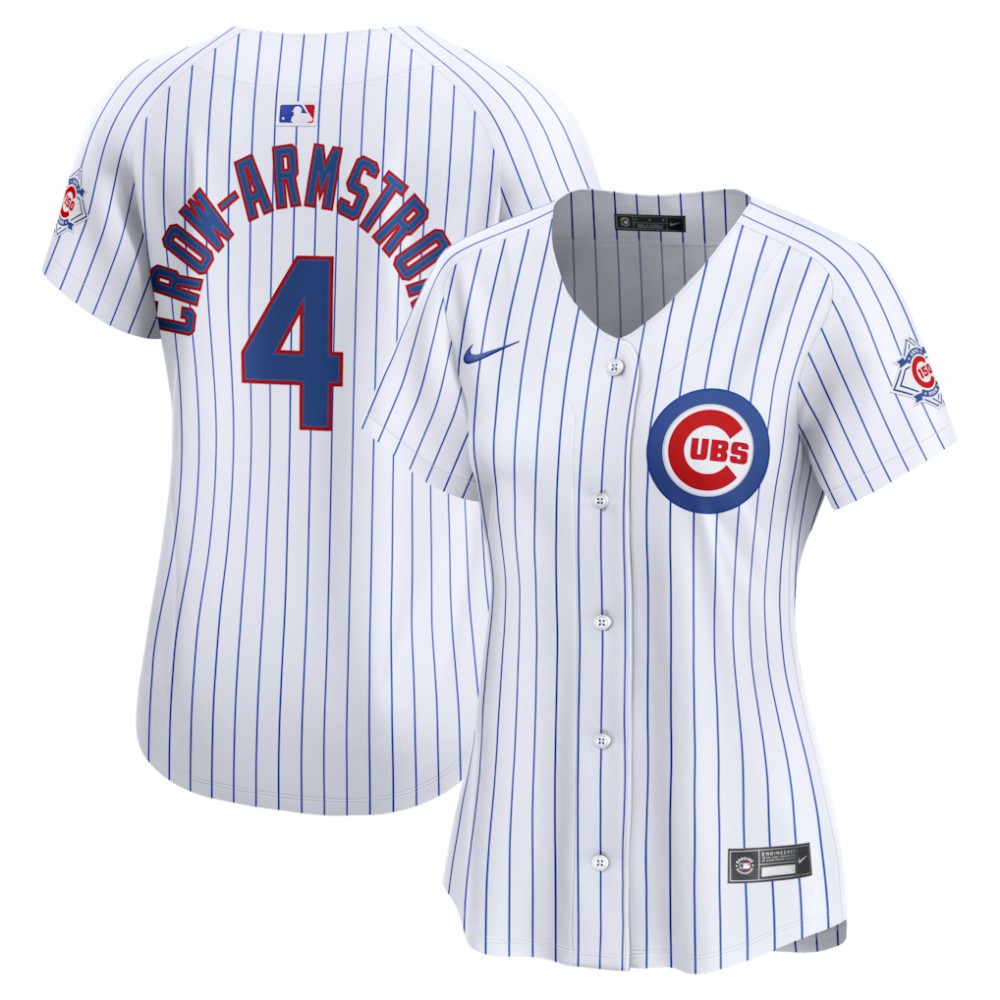 Pete Crow-Armstrong Chicago Cubs Nike Women's 150th Anniversary Limited Jersey On Sale