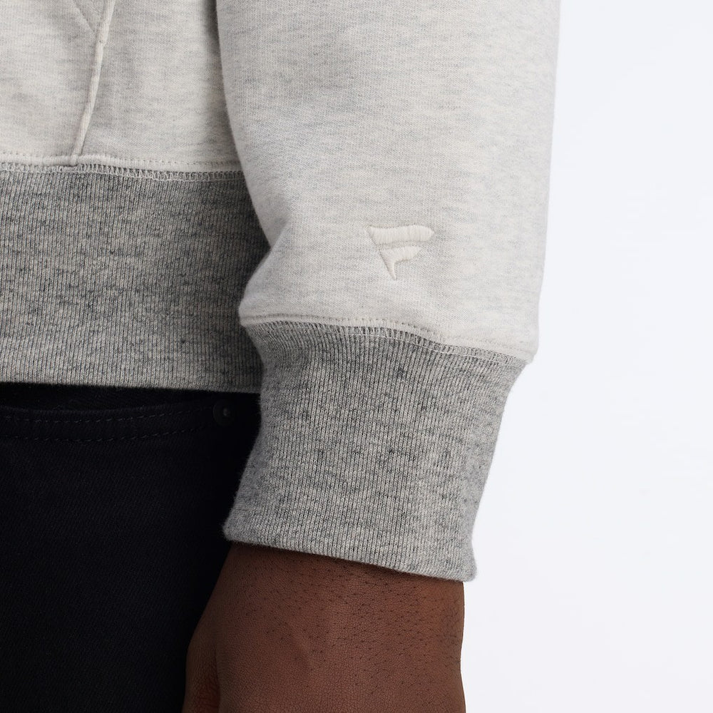 Las Vegas Raiders IconicFleece Pocket Sweatshirt Heather Gray - Fanatics