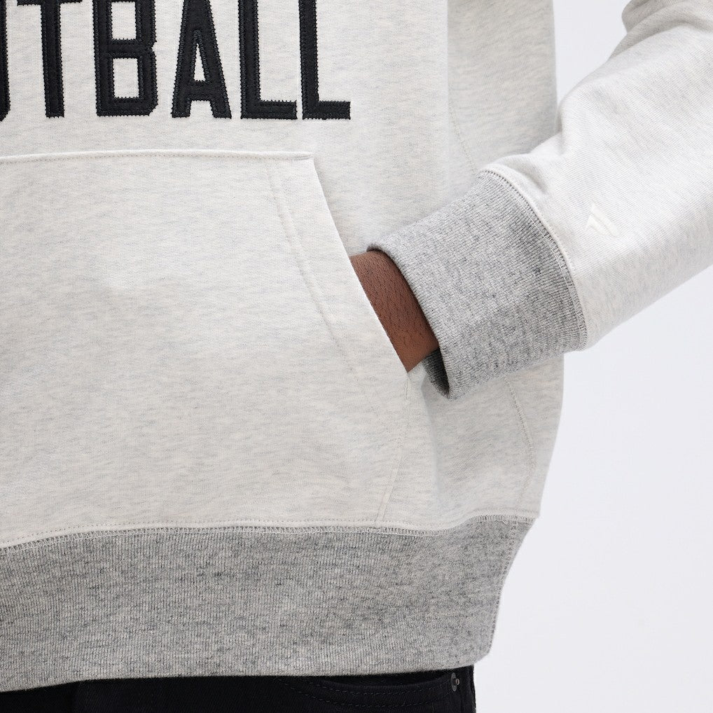 Las Vegas Raiders IconicFleece Pocket Sweatshirt Heather Gray - Fanatics