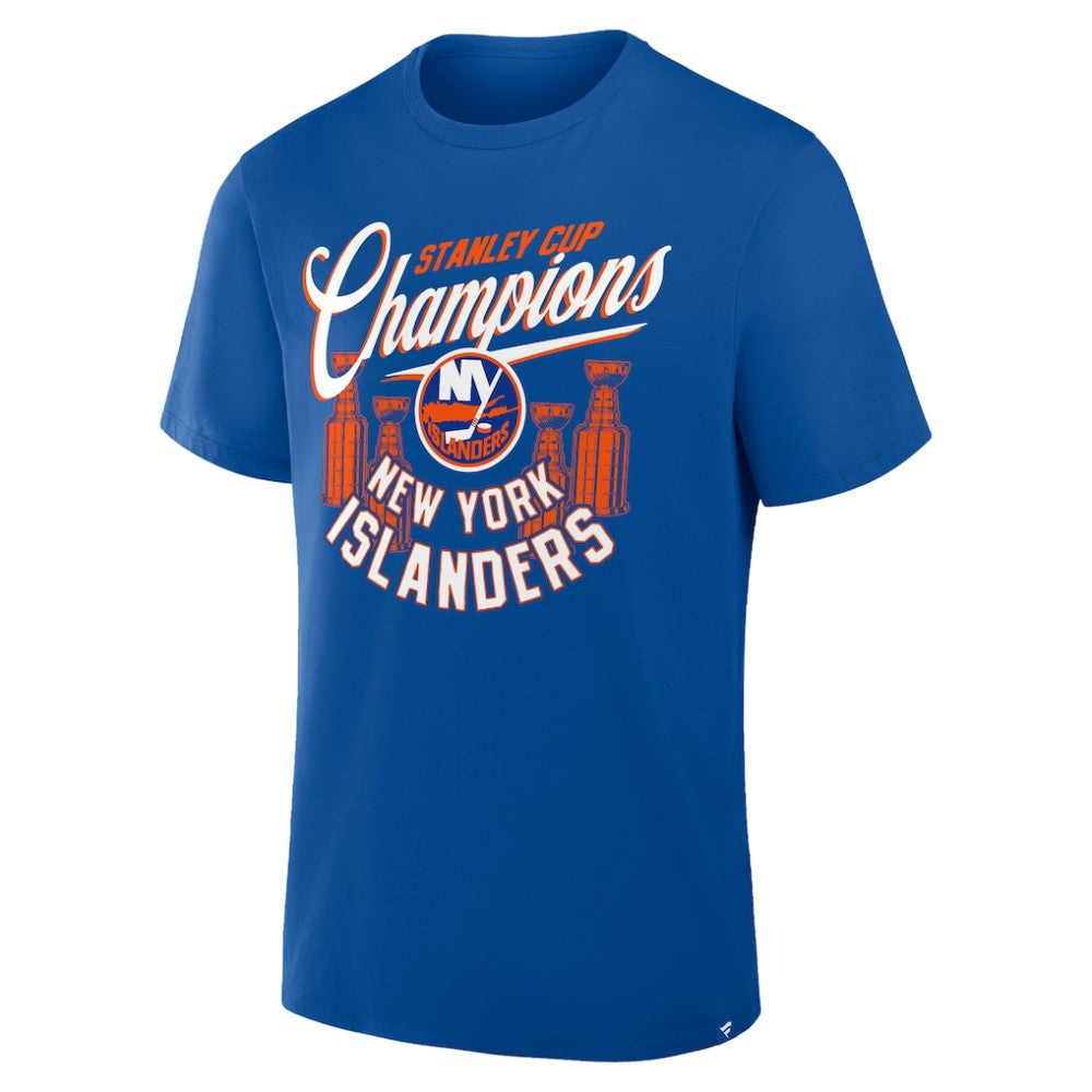 New York Islanders - Fanatics 4x Stanley Cup Champions T-Shirt Royal