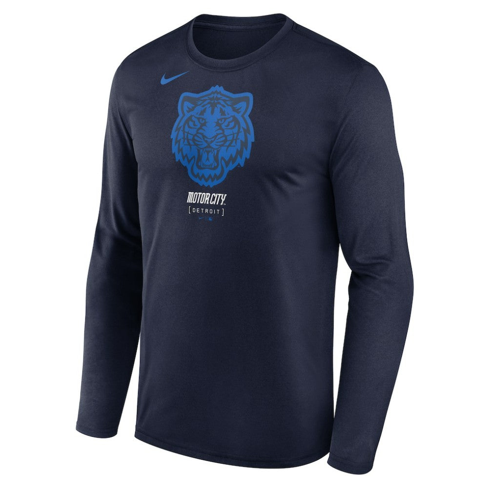 Detroit Tigers Nike City Connect Legend Dri-FIT Long Sleeve T-Shirt Lifestyle