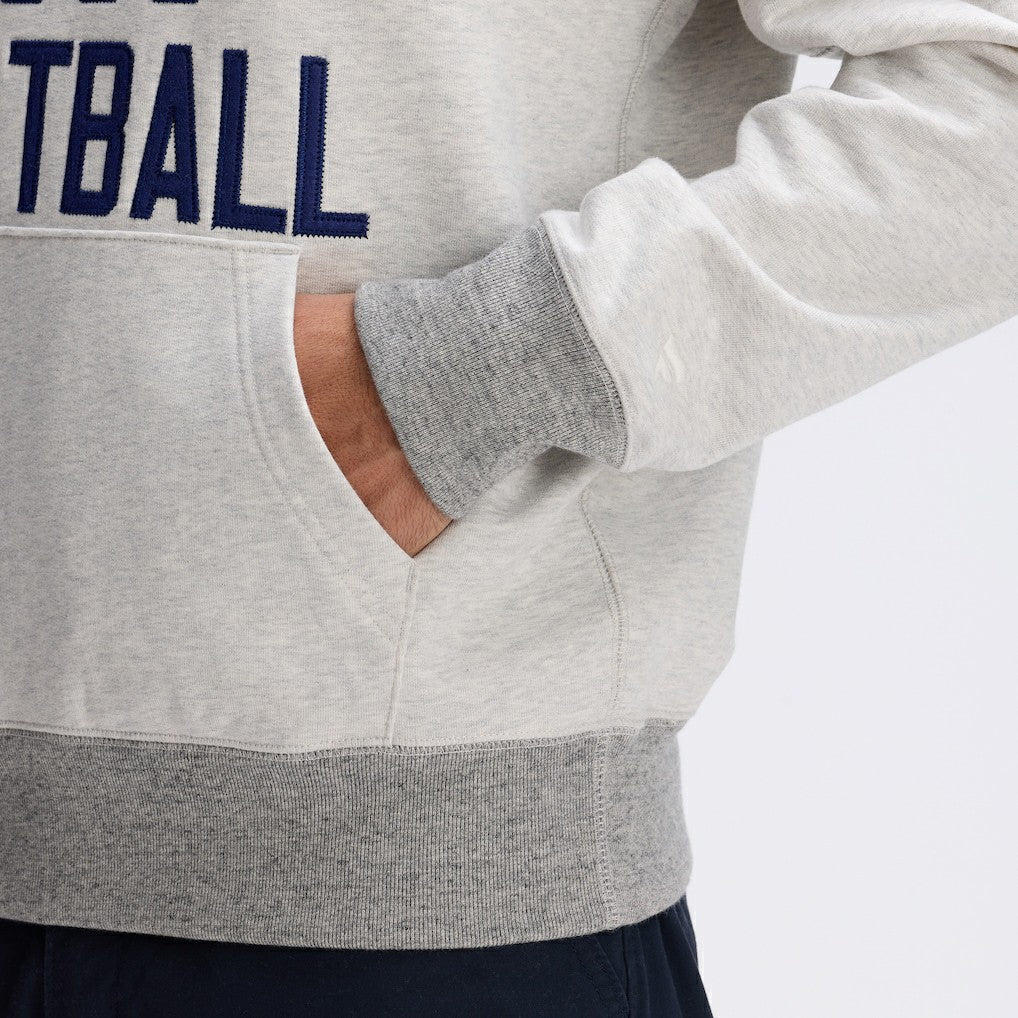 Dallas Cowboys IconicFleece Pocket Sweatshirt Heather Gray - Fanatics