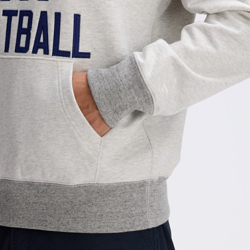 Dallas Cowboys IconicFleece Pocket Sweatshirt Heather Gray - Fanatics