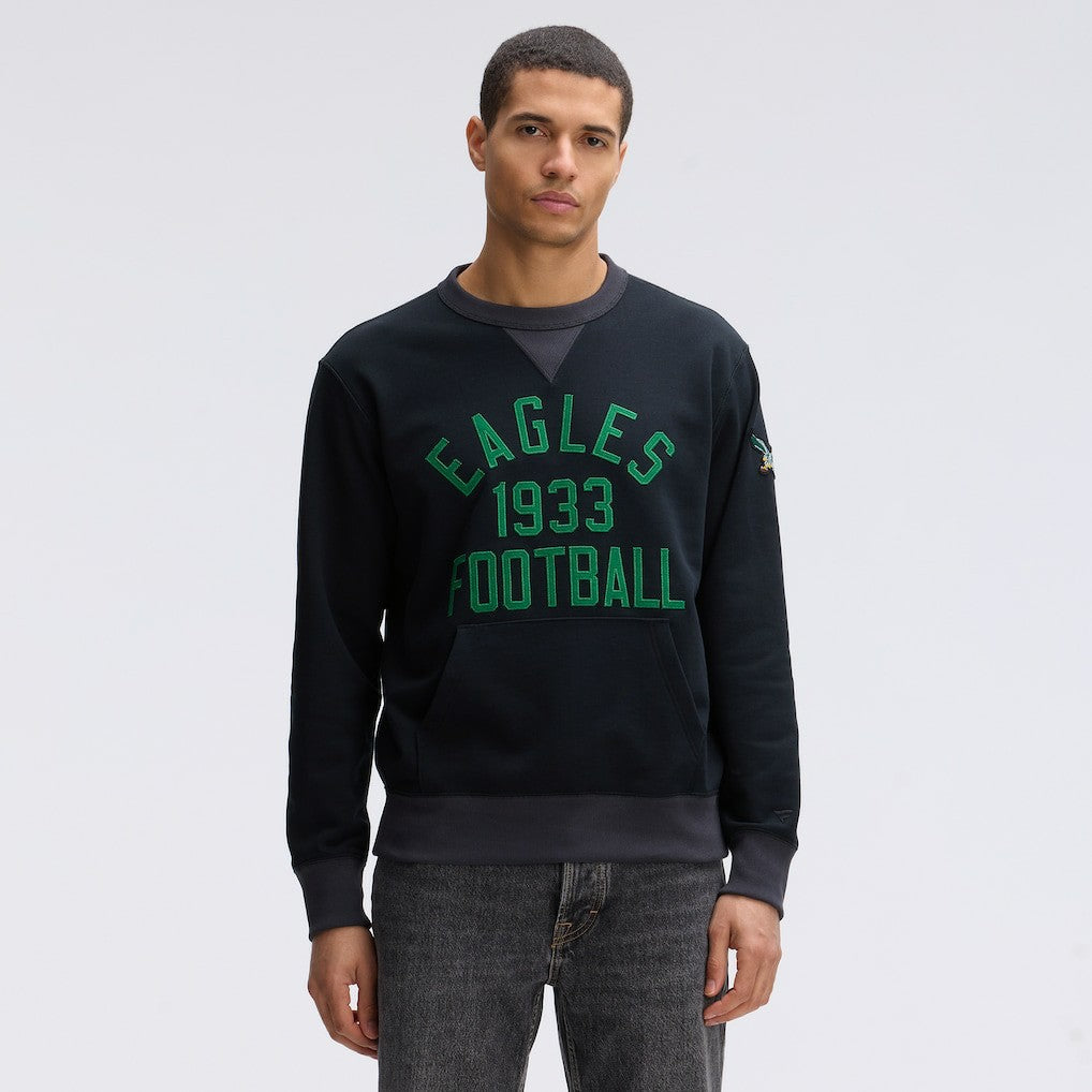 Philadelphia Eagles IconicFleece Pocket Sweatshirt Black - Fanatics