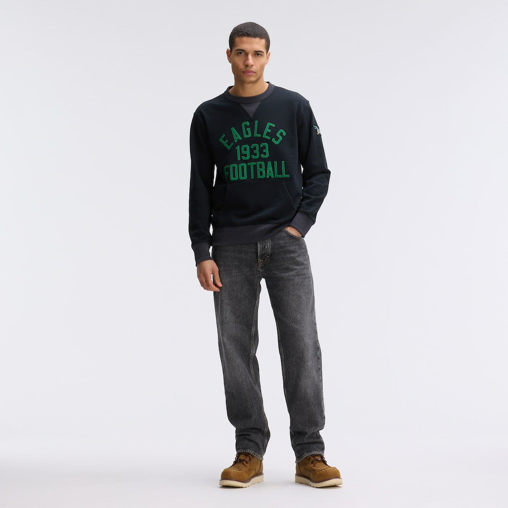 Philadelphia Eagles IconicFleece Pocket Sweatshirt Black - Fanatics