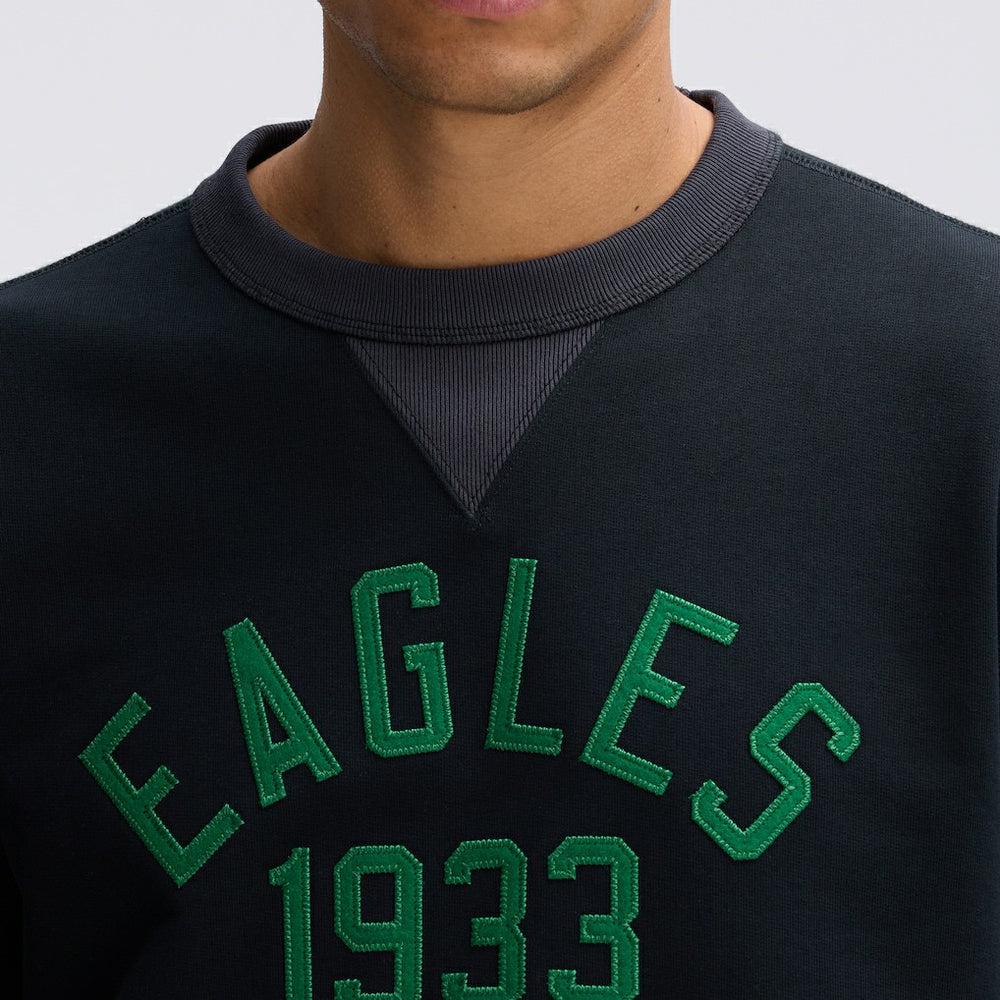 Philadelphia Eagles IconicFleece Pocket Sweatshirt Black - Fanatics