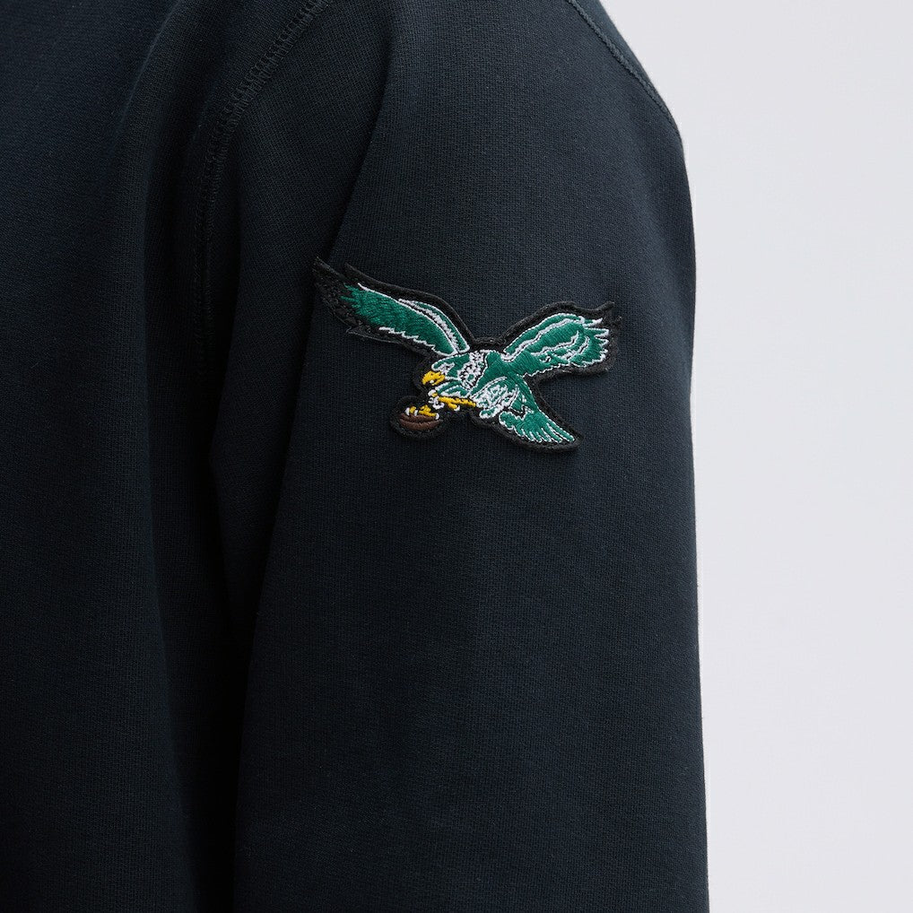 Philadelphia Eagles IconicFleece Pocket Sweatshirt Black - Fanatics