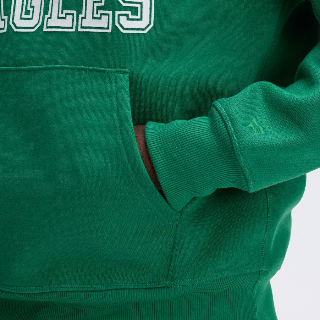 Philadelphia Eagles IconicFleece Flocked Hoodie Kelly Green - Fanatics