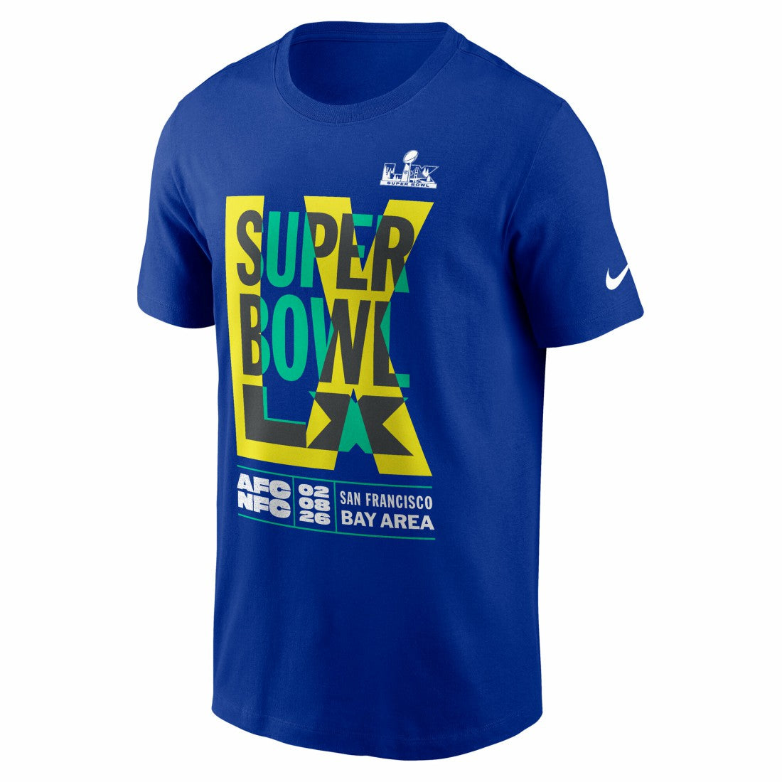 Super Bowl LX Essential T-Shirt Royal - Nike