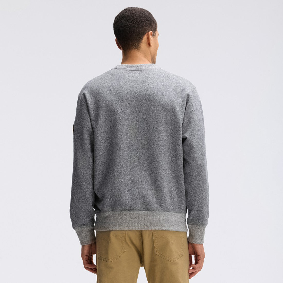Green Bay Packers IconicFleece Pocket Sweatshirt Athletic Heather Gray - Fanatics