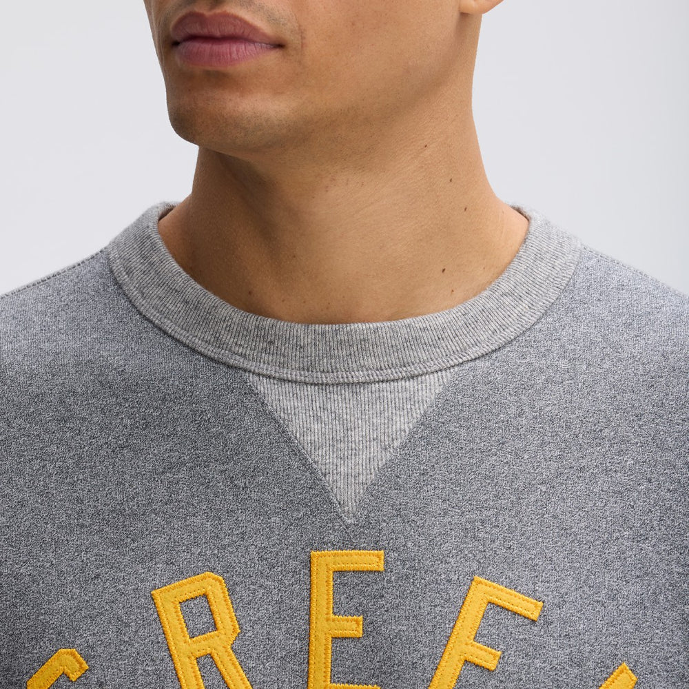Green Bay Packers IconicFleece Pocket Sweatshirt Athletic Heather Gray - Fanatics
