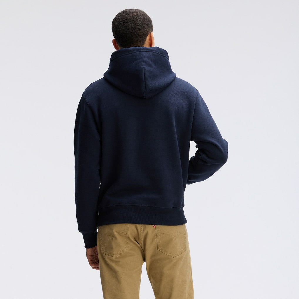 Dallas Cowboys IconicFleece Flocked Hoodie Navy - Fanatics
