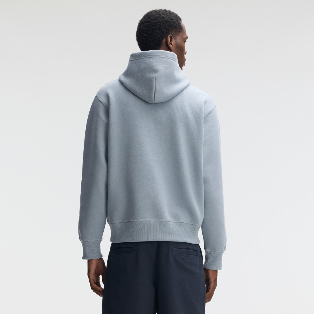 Detroit Lions IconicFleece Flocked Hoodie Light Blue - Fanatics
