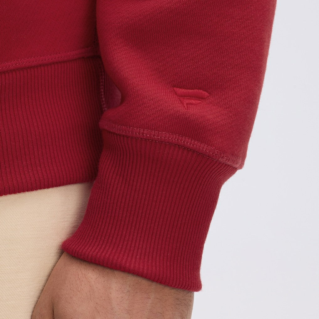 Washington Commanders IconicFleece Flocked Hoodie Burgundy - Fanatics