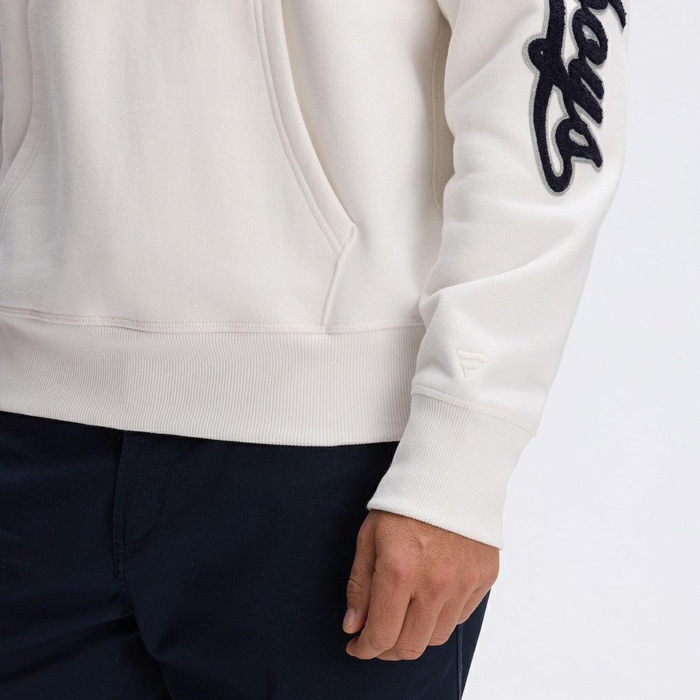 Dallas Cowboys IconicFleece Letterman Hoodie Oatmeal - Fanatics