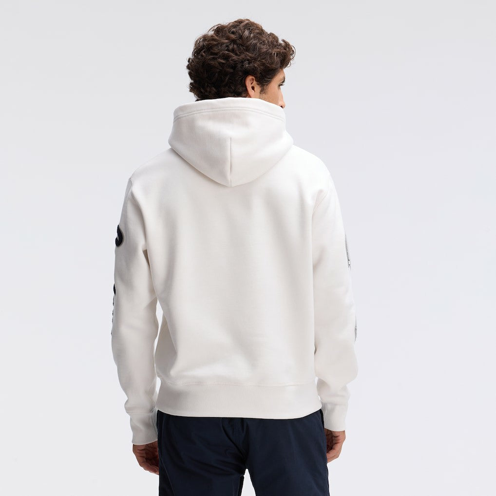Dallas Cowboys IconicFleece Letterman Hoodie Oatmeal - Fanatics