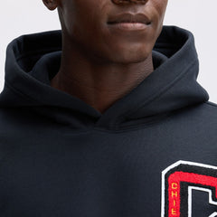 Kansas City Chiefs IconicFleece Letterman Hoodie Black - Fanatics