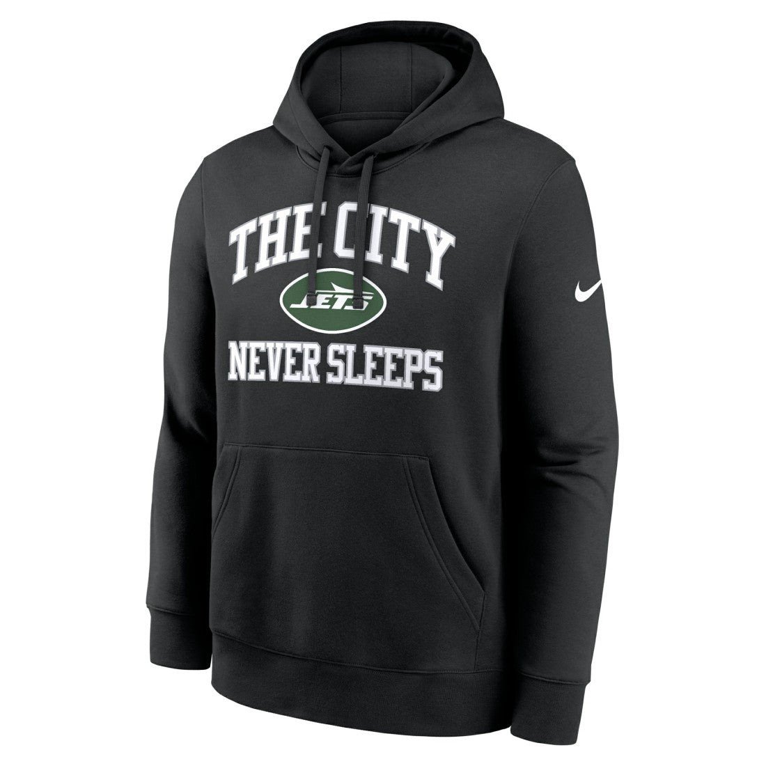New York Jets The City Never Sleeps Club Fleece Hoodie Black - Nike