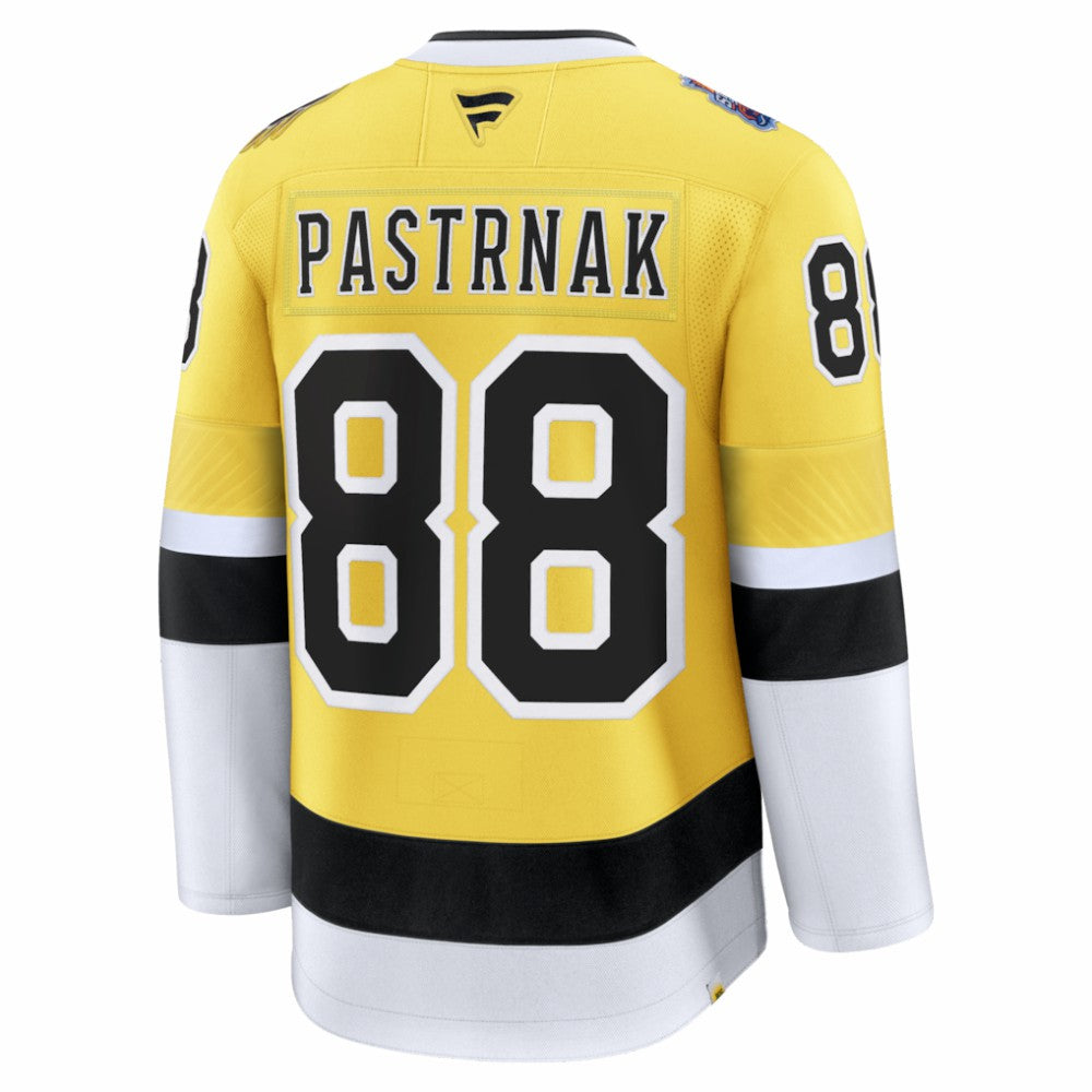 David Pastrnak Boston Bruins Fanatics 2026 NHL Stadium Series Premium Jersey Gold