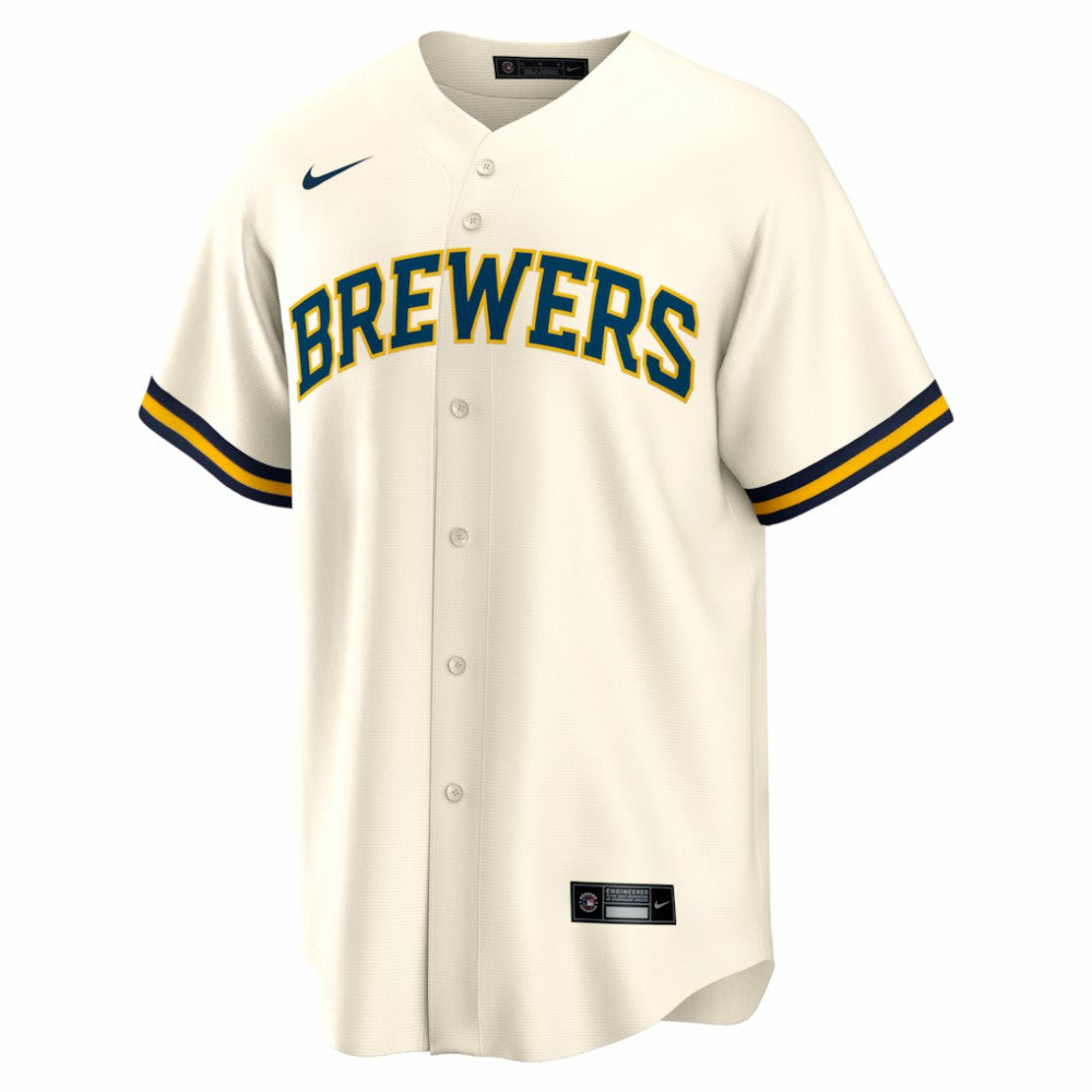 Bob Uecker Milwaukee Brewers Nike Home Retired Player Replica Jersey Near Me