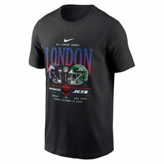 Denver Broncos vs. New York Jets International Games London 2025 T-Shirt Black - Nike