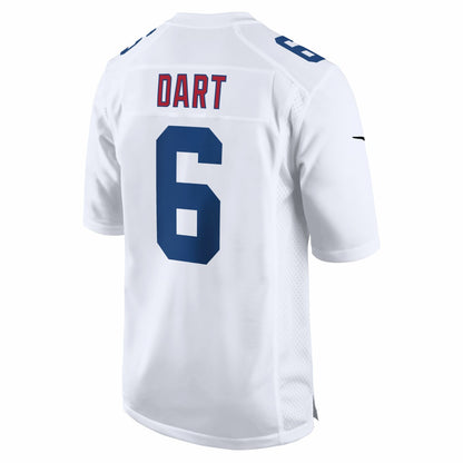 Jaxson Dart New York Giants Fashion Game Jersey - Tundra White | NFL Jerseys