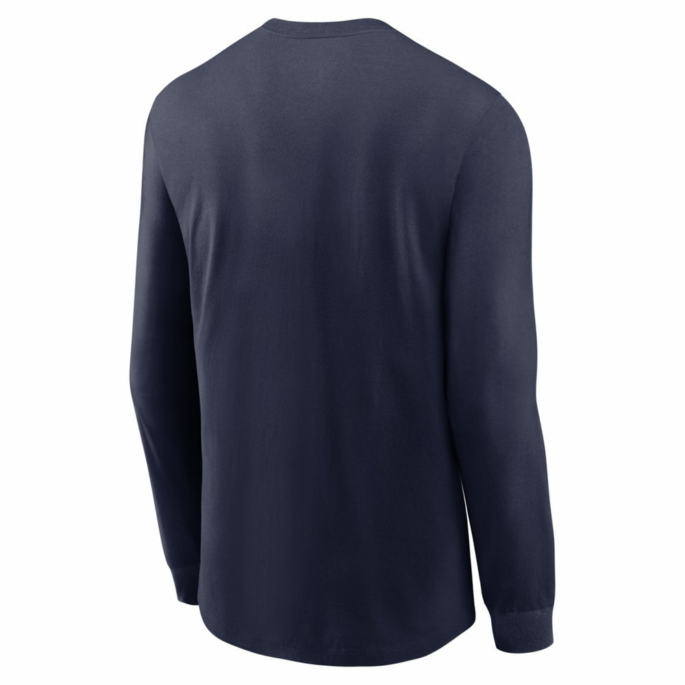 Denver Broncos 2025 AFC West Division Champions Locker Room Trophy Collection Long Sleeve T-Shirt Navy - Nike