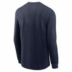 Denver Broncos 2025 AFC West Division Champions Locker Room Trophy Collection Long Sleeve T-Shirt Navy - Nike