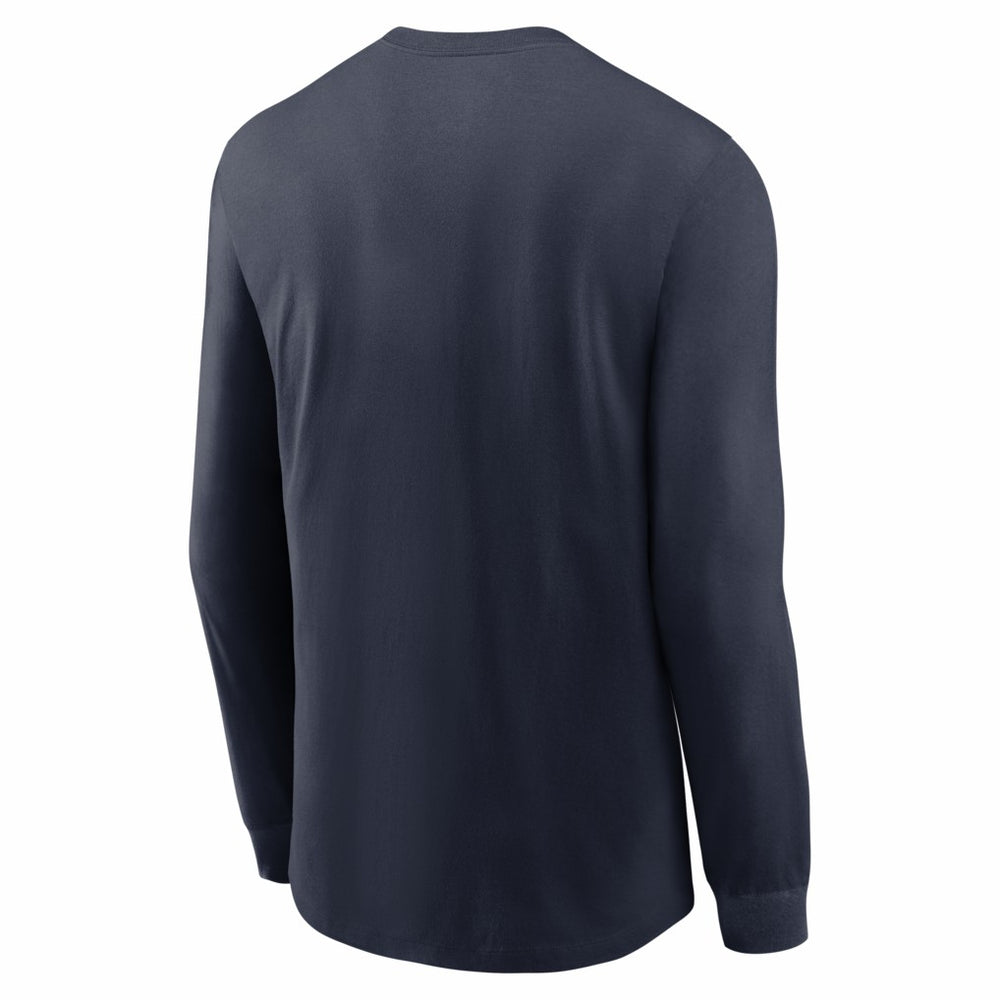 Chicago Bears 2025 NFC North Division Champions Locker Room Trophy Collection Long Sleeve T-Shirt Navy - Nike