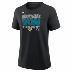Jacksonville Jaguars Women's 2025 AFC South Division Champions Locker Room Trophy Collection T-Shirt Black - Nike