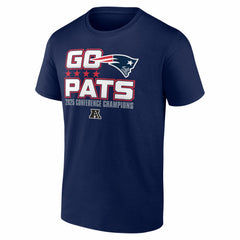New England Patriots 2025 AFC Champions Hometown T-Shirt Navy - Fanatics