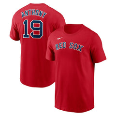 Roman Anthony Boston Red Sox Nike  Fuse Name & Number T-Shirt On Sale