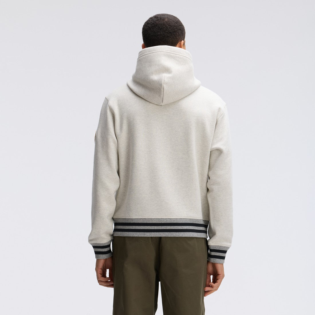 Green Bay Packers IconicFleece Tipped Hoodie Oatmeal - Fanatics