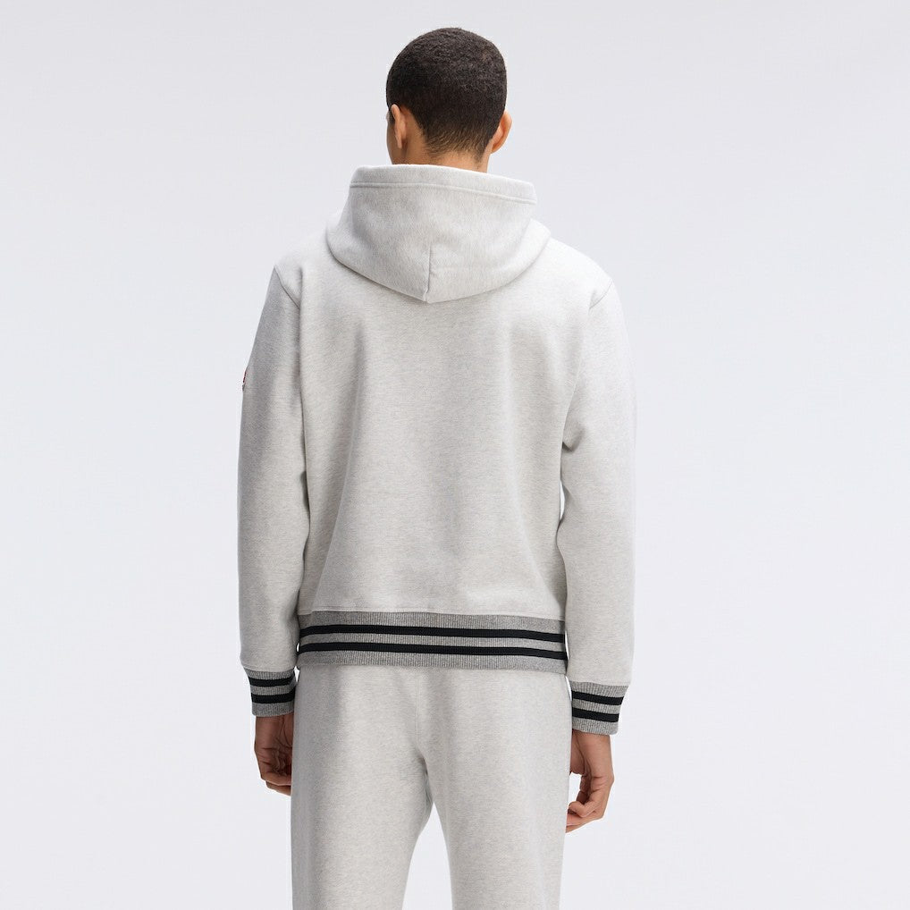 Buffalo Bills IconicFleece Tipped Hoodie Heather Gray - Fanatics